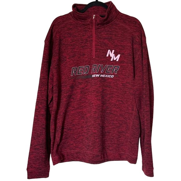 BCA Boulder Canyon Red River New Mexico Half Zip Pullover Adult Unisex Size XXL - Picture 9 of 16